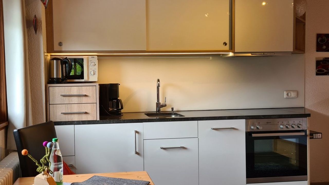 Küchenzeile in Einraumwohnung Bauernhaus 3 Küchenzeile in Einraumwohnung Bauernhaus 3